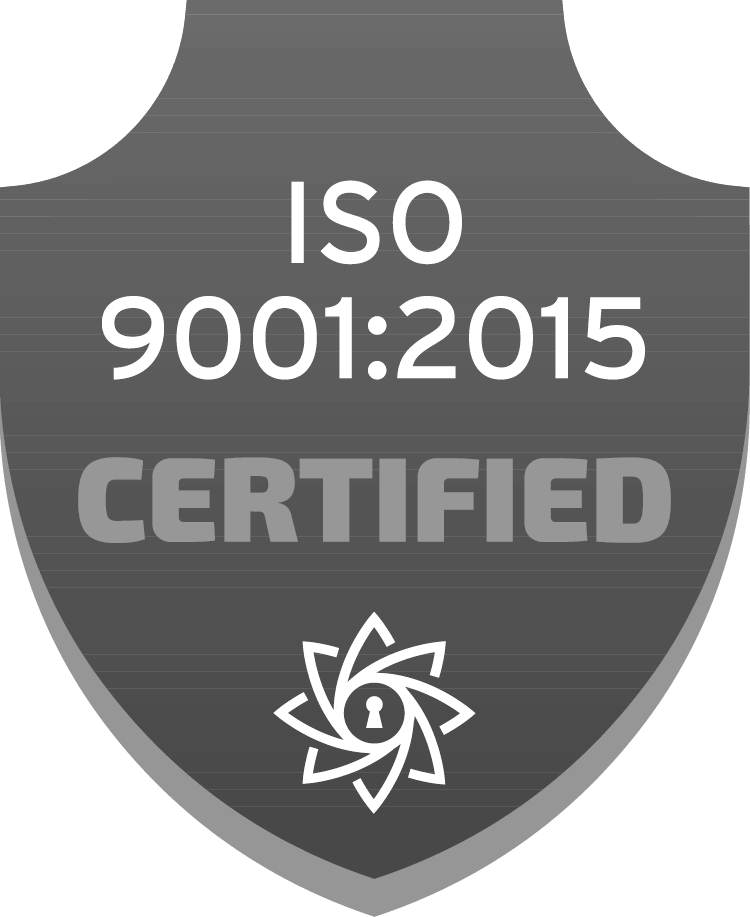 ISO/IEC 27001:2015 certified